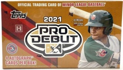 2021 Topps Pro Debut MLB Baseball Hobby Box